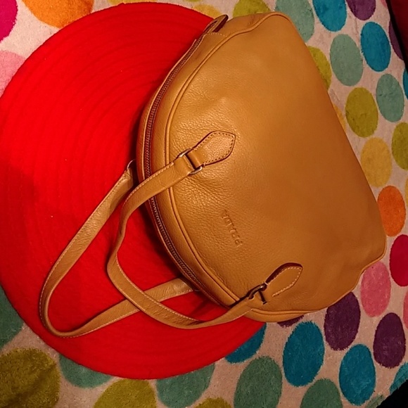 Authentic NWOT Prada yellow soft leather bag. - Picture 6 of 8